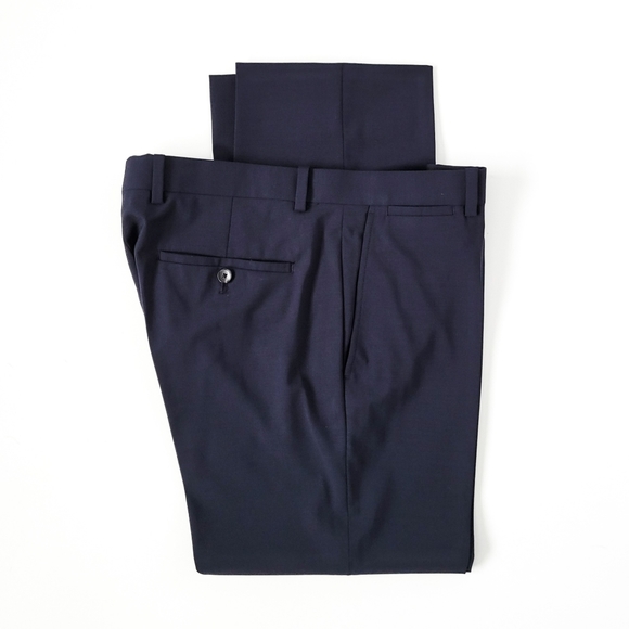 NEW Theory Marlo New Tailor Dress Pants Navy NWOT
